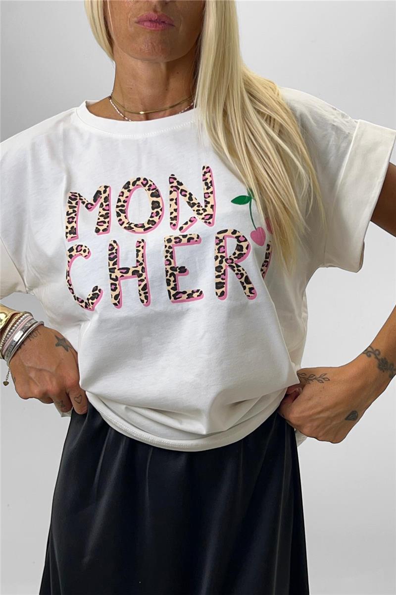 t-shirt in cotone mon cheri